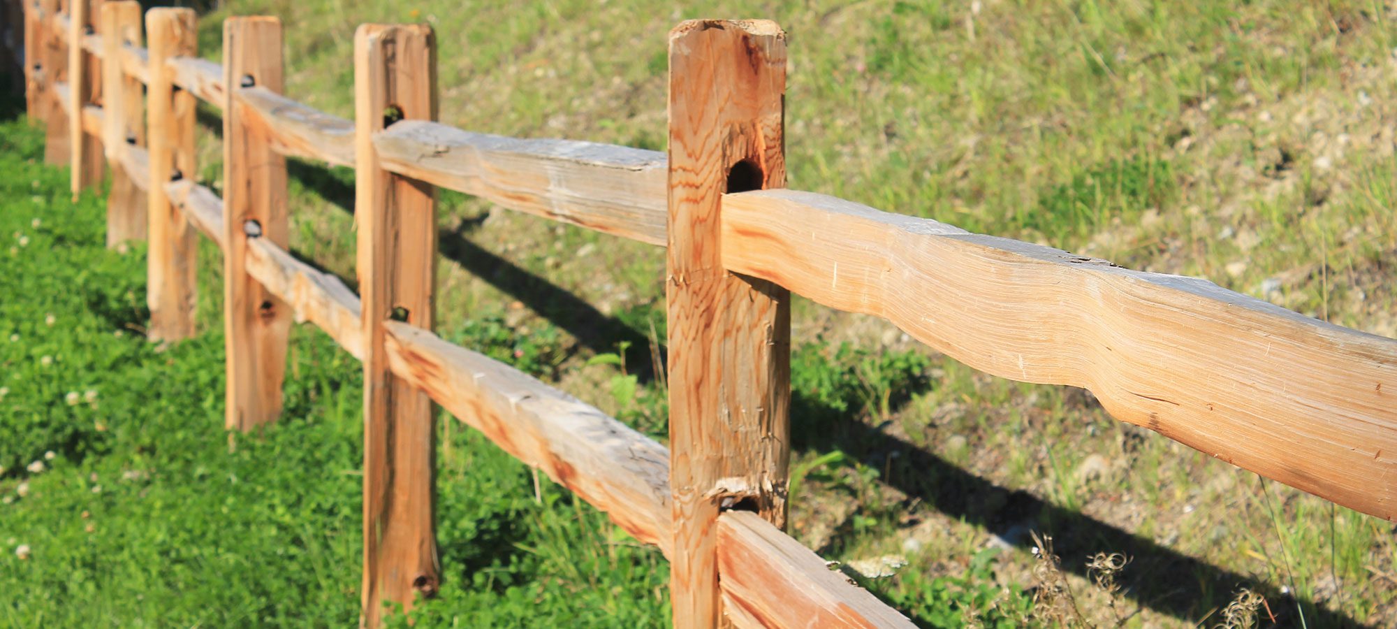 split rail fence